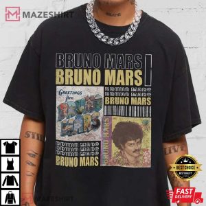 Bruno Mars 90s Retro Vintage T Shirt (1)