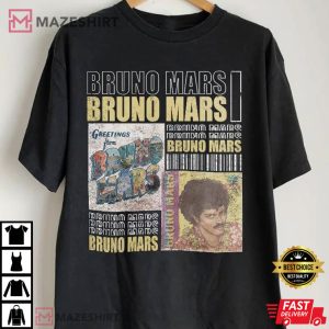 Bruno Mars 90s Retro Vintage T Shirt (4)