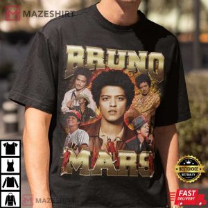 Bruno Mars Vintage Merch T Shirt (2)