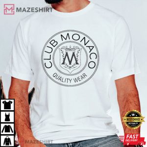 Club Monaco Logo Heritage Crest T Shirt (1)