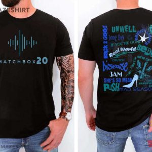 Matchbox Twenty Slow Dreams Tour T Shirt (1)