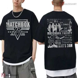 Matchbox Twenty Tattoo Tour Doodle Art T-Shirt