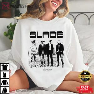 Slade Play It Loud Music Rock 70s T Shirt (3)