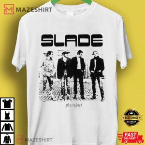 Slade Play It Loud Music Rock 70s T Shirt (4)