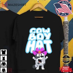 Muffin CowBoy Hat Muffin Heeler Meme T-Shirt85