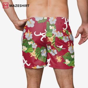 Alabama Crimson Tide Floral Shorts (2)