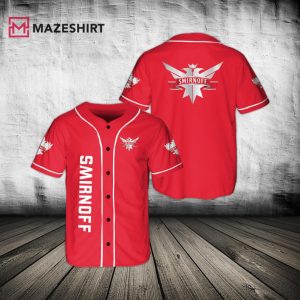 Smirnoff Red Vodka Baseball Jersey