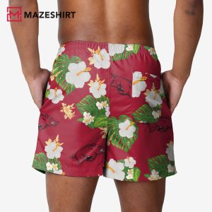 Arkansas Razorbacks Floral Swimming Short (2)