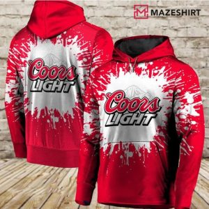 Coors Light 3D Hoodie