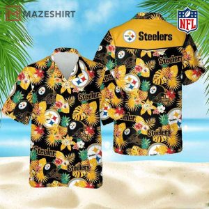 NFL Pittsburgh Steelers Pineapple Hawaiian Shirt