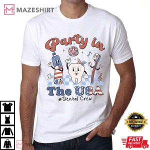 Dentist 4th of July T Shirt (2)