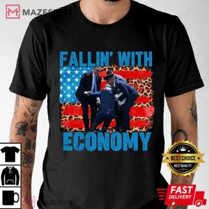 Falling with Economy, Biden 4th of July T Shirt (1)
