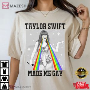 Gay Swiftie 1Gay Swiftie Eras Tour Gift For LGBT Fan Gift Best T-shirt