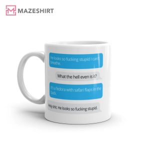 3Tim Robinson I Think You Should Leave Fedora With Safari Flaps Mug