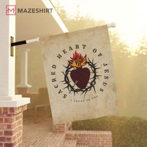 1Sacred Heart Of Jesus Devotion To the Most Sacred Heart Flag