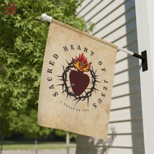 2Sacred Heart Of Jesus Devotion To the Most Sacred Heart Flag