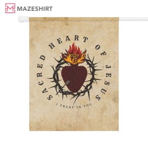 3Sacred Heart Of Jesus Devotion To the Most Sacred Heart Flag