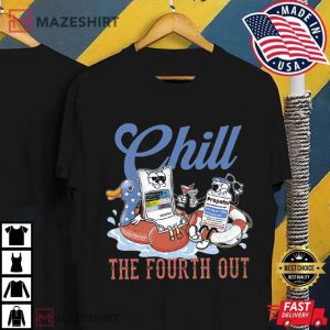 854th Of July ICU Nurse Chill The Fourth Out Icu Nurse Best T-Shirt