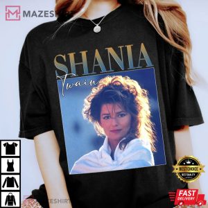 Shania TwainShania Twain 90s Vintage Gift For Unisex T-shirt