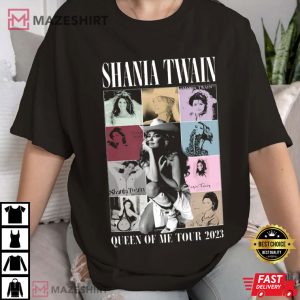 83Shania Twain Queen Of Me Tour 2023 T-shirt