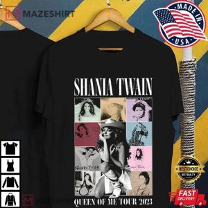 Shania Twain Queen Of Me Tour 2023 T-shirt85