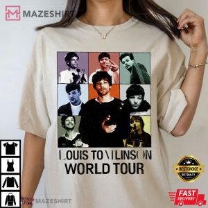 Vintage Louis TomlinVintage Louis Tomlinson 2023 One Direction Tour Best T-Shirtson 1
