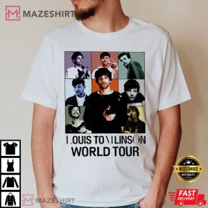 VintVintage Louis Tomlinson 2023 One Direction Tour Best T-Shirtage Louis Tomlinson 2