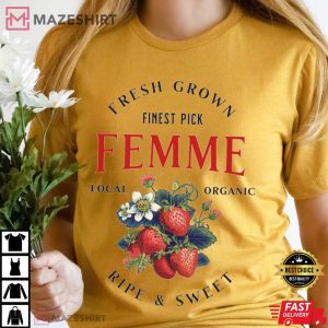 LGBT Farmer's Market Femme Lesbianshirt Subtle T-Shirt Farmer's Market 1