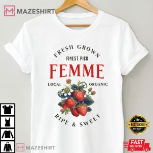 FarmerLGBT Farmer's Market Femme Lesbianshirt Subtle T-Shirt 's Market 2