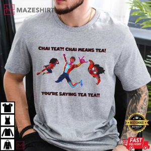 Pavitr PrabPavitr Prabhakar Chai Tea India Spider-Man T-Shirthakar 2