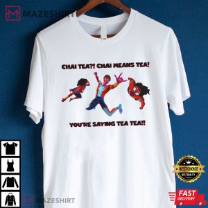 Pavitr Prabhakar Pavitr Prabhakar Chai Tea India Spider-Man T-Shirt3