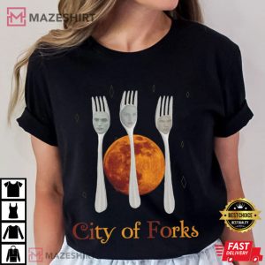 Twilight City Of Forks T Shirt (1)