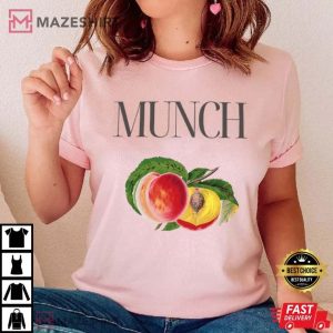 LGBT I Love My Munch Fruity Subtle Lesbian T Shirt (3)