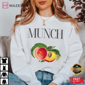 LGBT I Love My Munch Fruity Subtle Lesbian T Shirt (4)