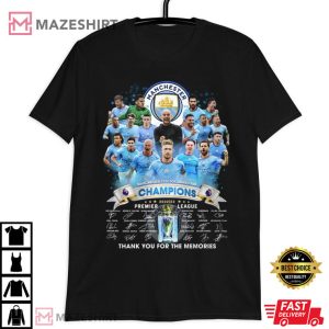Manchester City Champions Gift For Fan T Shirt (2)