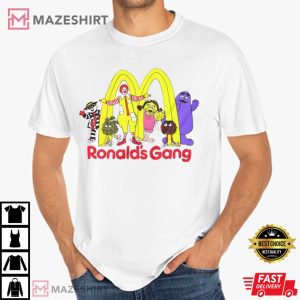 Mc Ronalds Gang Shirt, Grimace Hamburglar T Shirt (2)