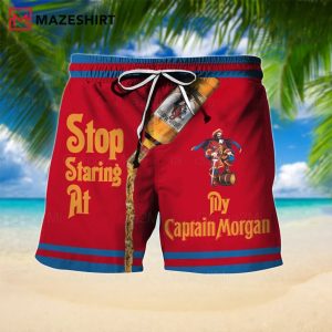 Captain Morgan Hawaiian Shorts