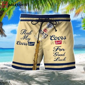 Coors Banquet Beer Swim Shorts
