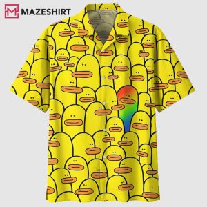 Duck Yellow Nice Design Unisex Hawaiian Shirt