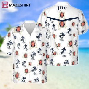 Miller Lite Hawaiian Shirt