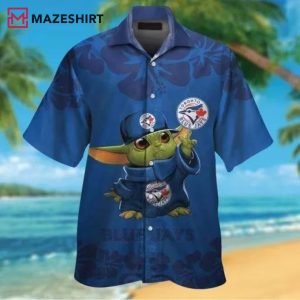 MLB Toronto Blue Jays Baby Yoda Hawaiian Shirt