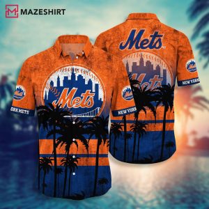 New York Mets Baseball Team Combo Hawaiian Shirt