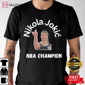 Nikola Jokic NBA Denver Nuggets T Shirt (1)