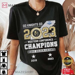 Vegas Golden Knights Champions NHL 2023 Go Knights Go T Shirt (2)