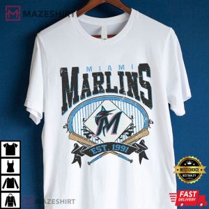 MLB Miami Marlins Baseball Game Day T Shirt (3)