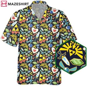 Zelda Majora And Korok Hawaiian Shirt