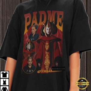 Star Wars Padme Amidala Vintage 90’s Graphic Unisex T-shirt