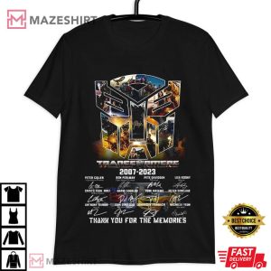 Transformer Thank You For The Memories T Shirt (1)