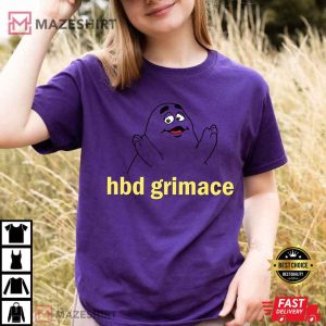 Hbd Grimace Mc Donalds’s T Shirt (2)