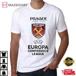 West Ham United 2023 White Europa Conference League T Shirt (2)